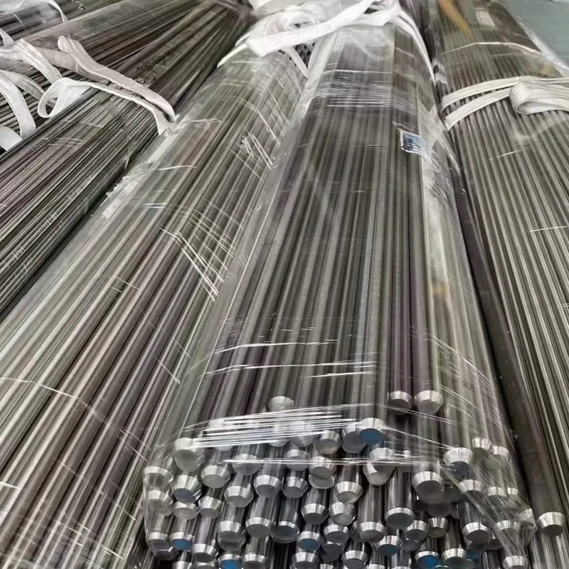 2D BA HL Finish Stainless Steel Bars 30mm Round Rods GB EN Mirror Surface