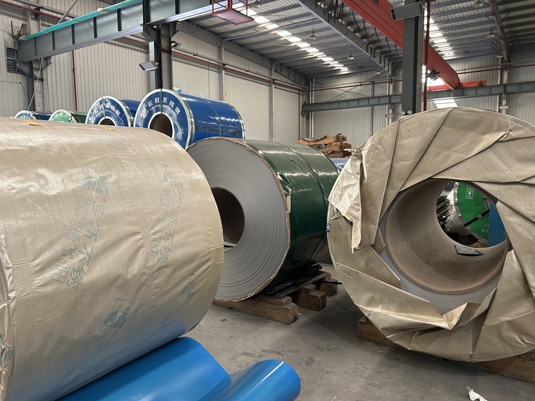 Thin Cold Rolled Stainless Steel Coils 430 310 316 316l 300mm