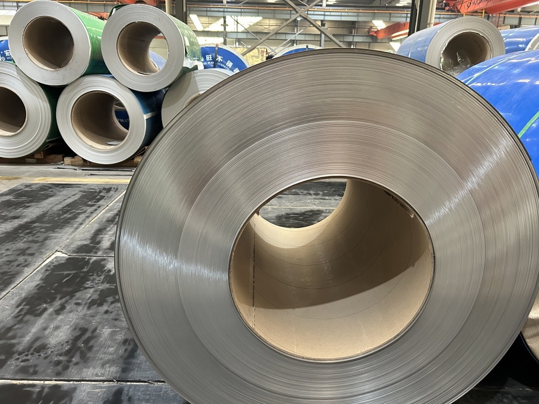 304 Ba Finish Cold Rolled Stainless Steel Coil 0.3mm - 2.5mm Thickness