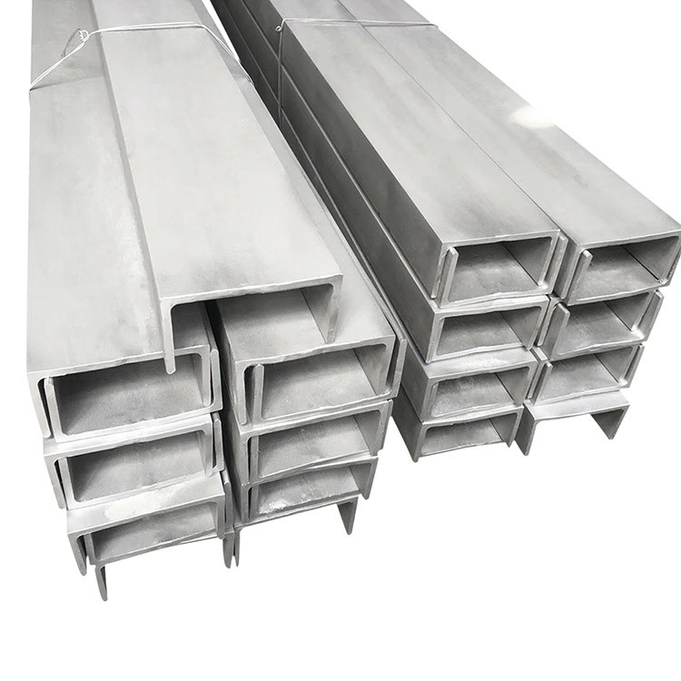 0.3mm - 6mm Stainless Steel U Channel SUS 304 Hot Rolled Channel For Construction