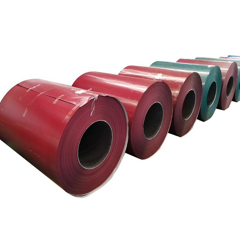 DX51D DX52D SGCC Galvalume Steel Coil Hot Dipped Aluzinc AZ150 Garner Red For Roofing