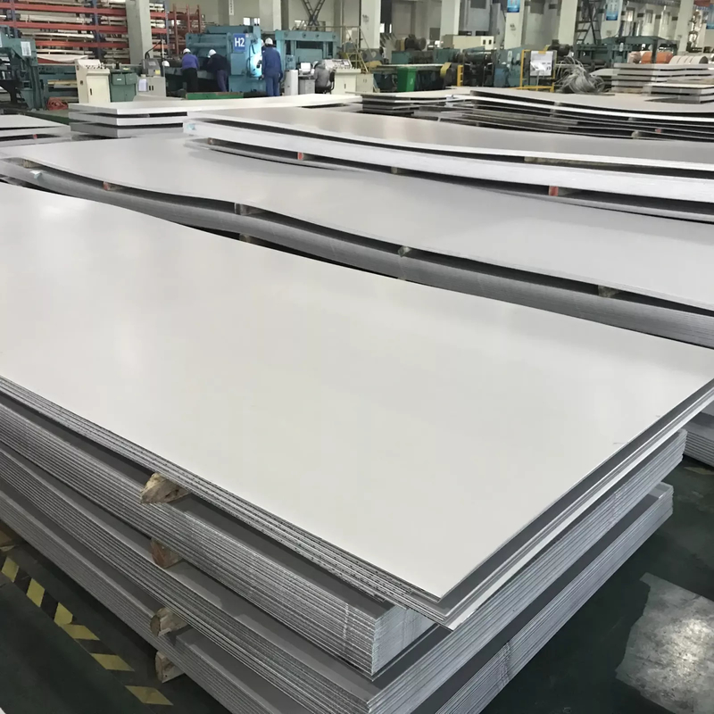 8K 2B 430 Stainless Steel Sheet Hairline Mirror Finish AISI 0.3mm - 150mm Thickness